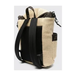 Stylischer Raffia-Rucksack mit Kordelzug>Fendi Best
