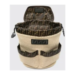 Stylischer Raffia-Rucksack mit Kordelzug><noscript><img width=