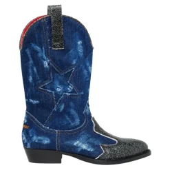 Super Star Denim Texan Boots>Dsquared2 Best