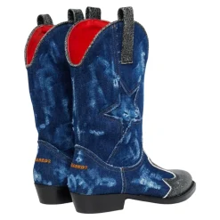 Super Star Denim Texan Boots><noscript><img width=