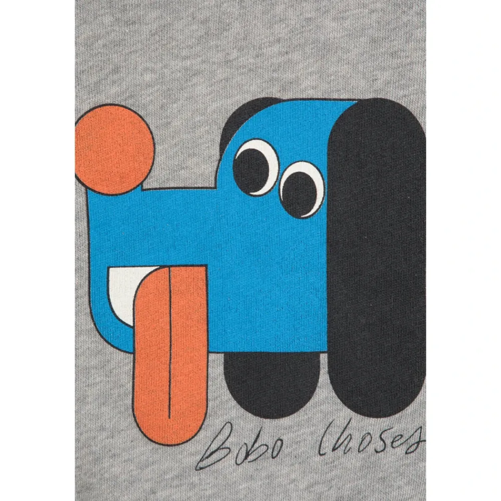 Sweatshirt mit buntem Druck>Bobo Choses Outlet