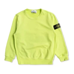 Sweatshirt mit Logo-Patch>Stone Island Outlet