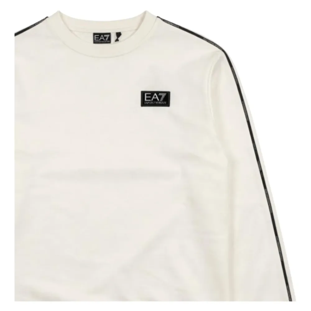 Sweatshirt mit Rundhalsausschnitt>Emporio Armani Outlet