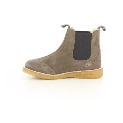 Taupe Kinderschuhe Stilvolles Modell><noscript><img width=