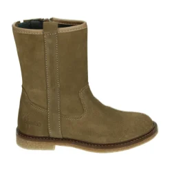 Taupe Wildleder Mädchen Kurzstiefel>Develab Sale