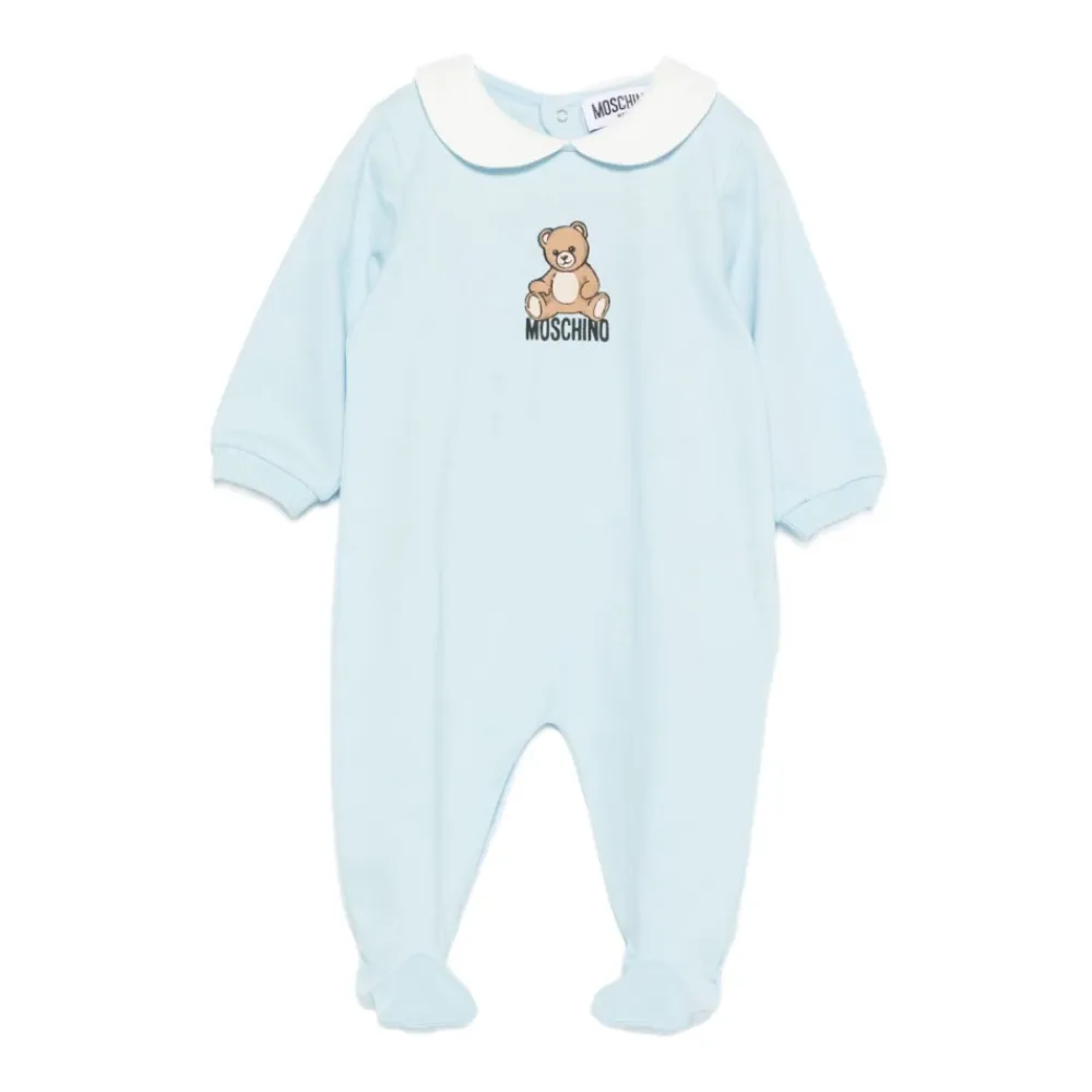 Teddy Bear Baumwoll-Strampler>Moschino Discount