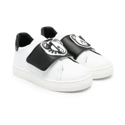 Teddy Bear Leder-Sneakers>Moschino Sale