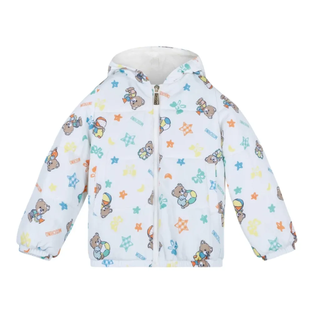 Teddybär-Print Jacke>Moschino Sale