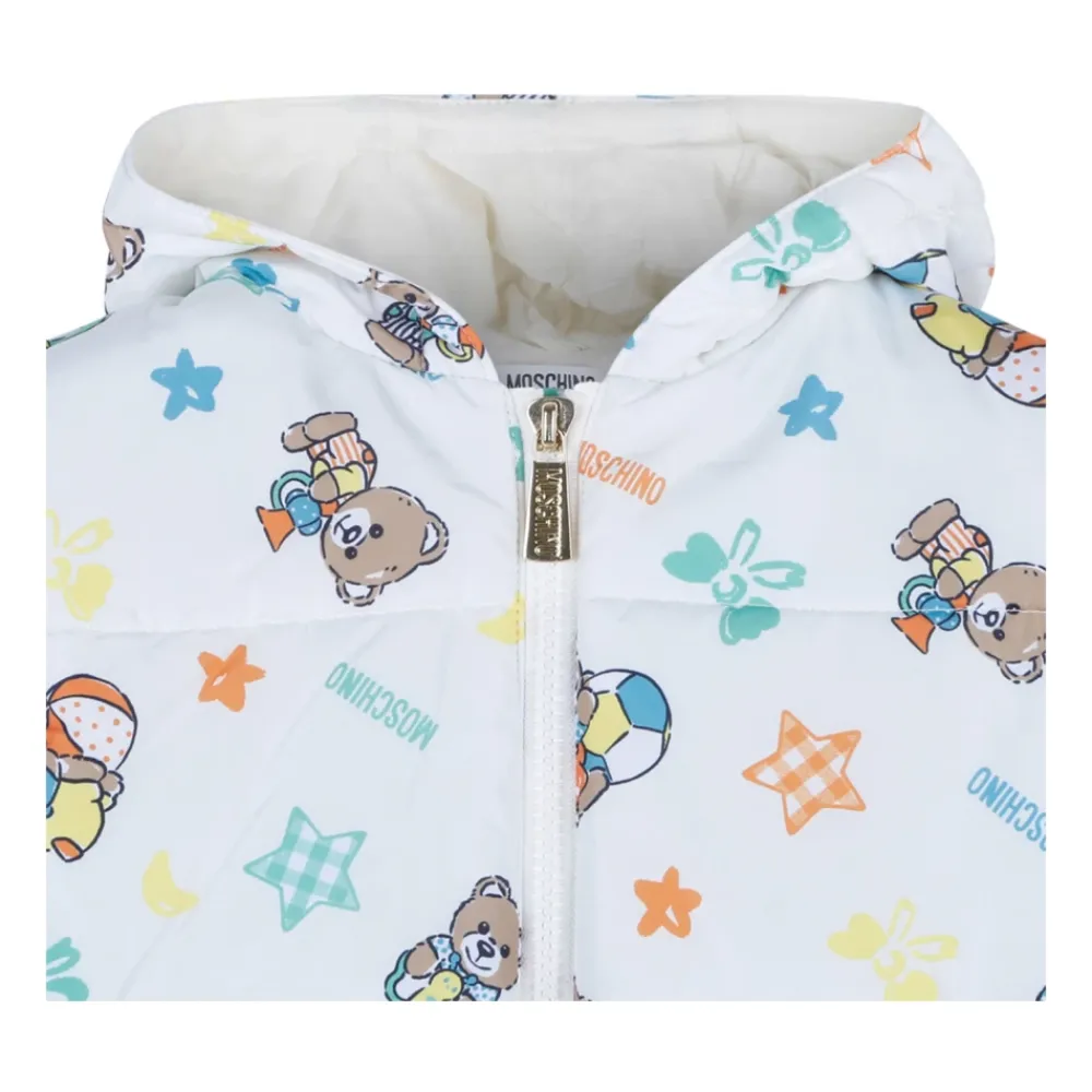 Teddybär-Print Jacke>Moschino Sale