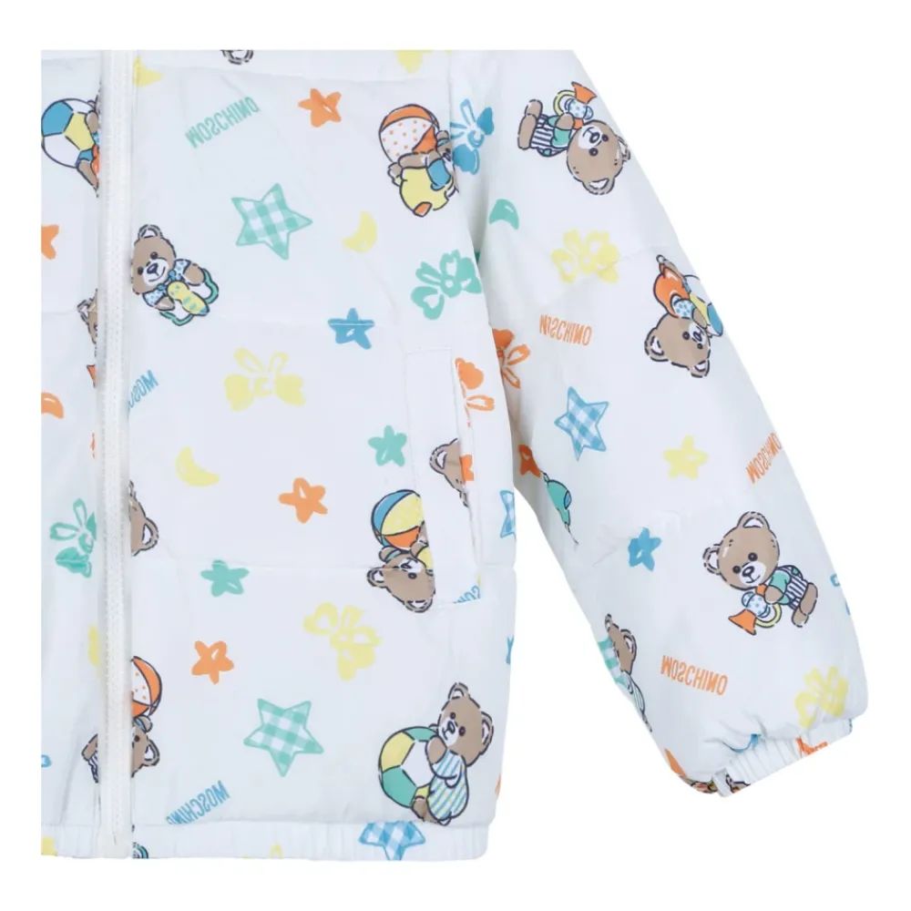 Teddybär-Print Jacke>Moschino Sale