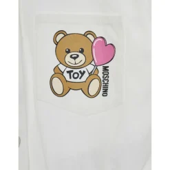 Teddybär-Print e Baumwolljacke><noscript><img width=