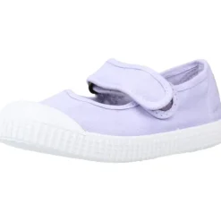 Textil Mary Janes in Himbeerfarbe>Victoria Discount