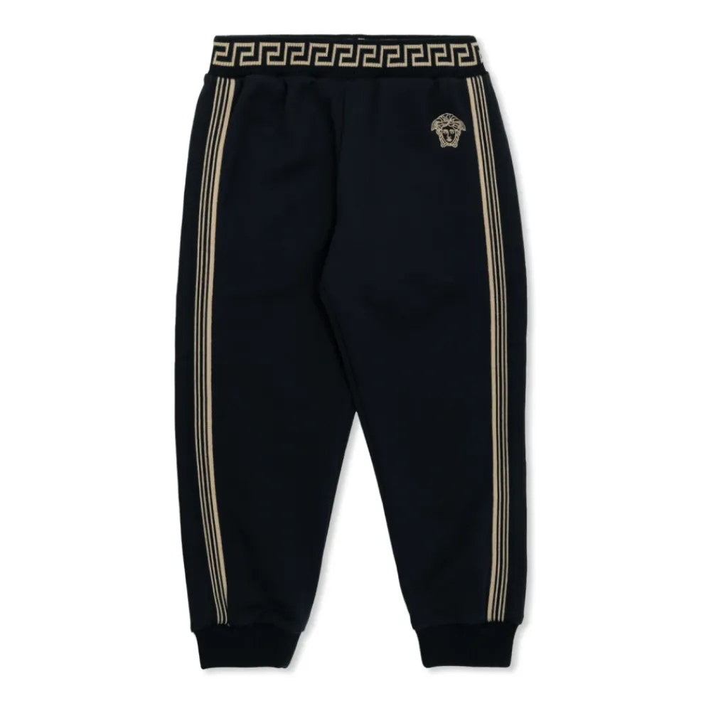 Trainingshose mit Seitenstreifen>Versace