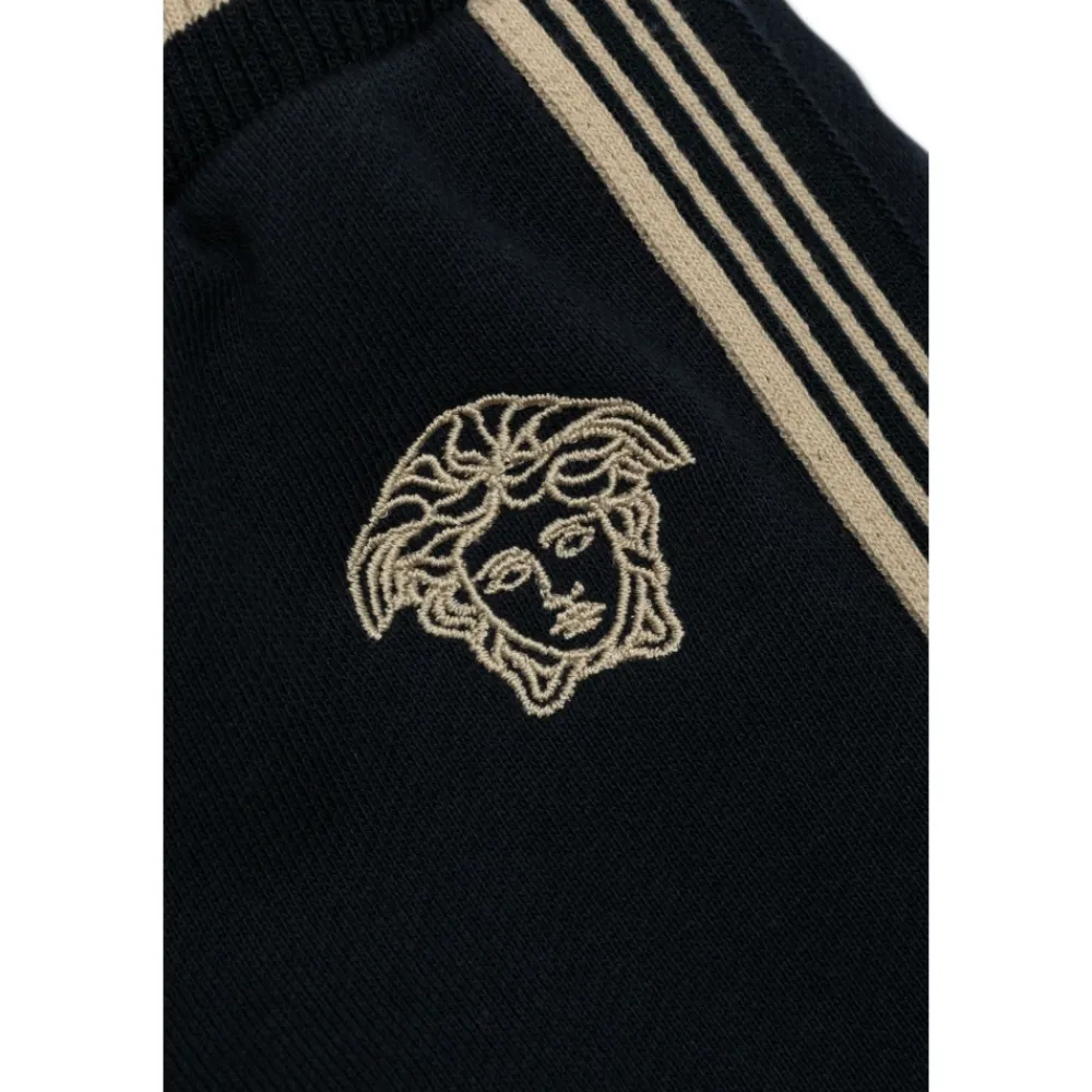 Trainingshose mit Seitenstreifen>Versace