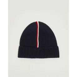 Trikolor-Wollmütze mit Besatz>Moncler New