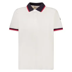 Trikot-besetztes Baumwoll-Poloshirt>Moncler New