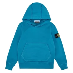Türkis Junior Kapuzenpullover>Stone Island Hot
