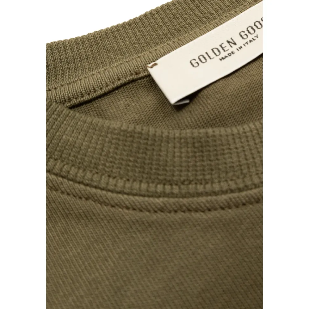 T-Shirt mit Applikation>Golden Goose New