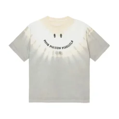 T-Shirt mit Batik-Effekt und Rundhalsausschnitt>MM6 Maison Margiela Sale