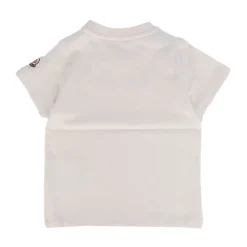 T-Shirt mit Bären-Print und Logo-Patch>Moncler Clearance