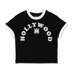 T-Shirt mit einem Samtfinish-Druck>Amiri Online