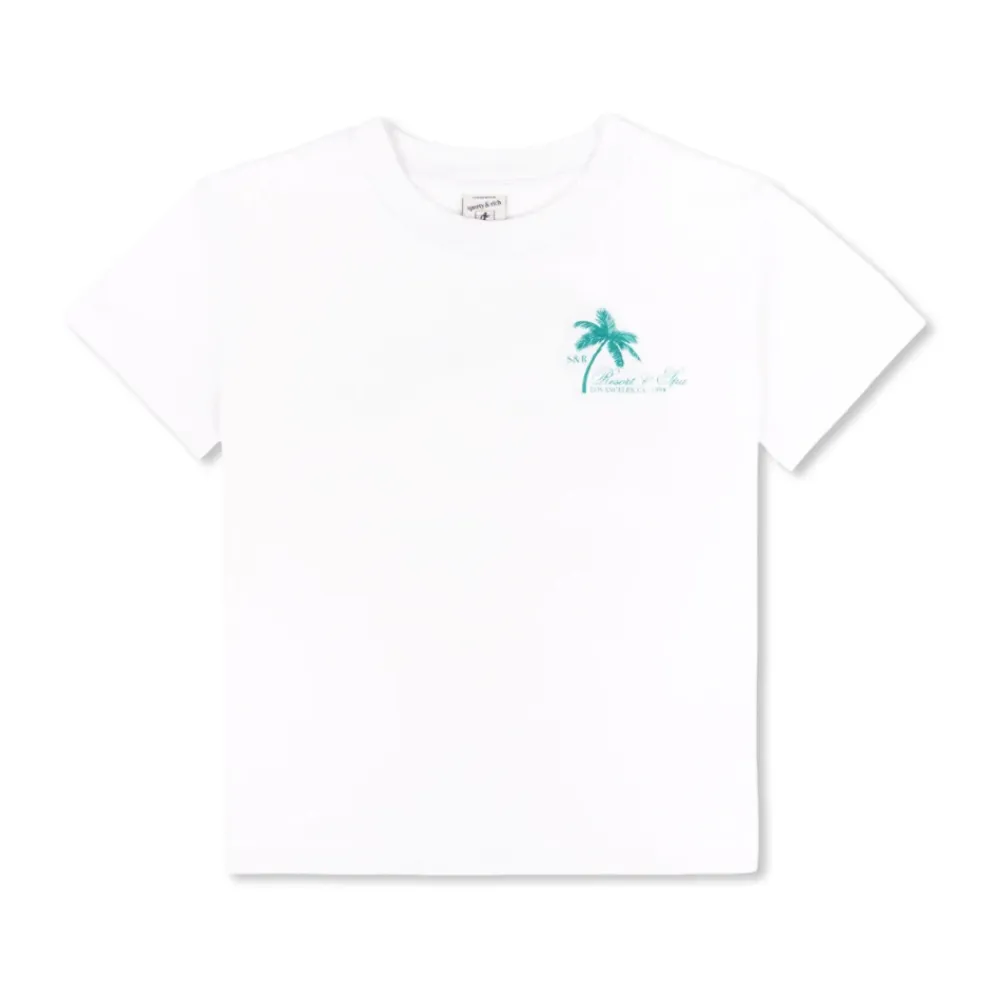 T-Shirt mit Logo>Sporty & Rich Clearance