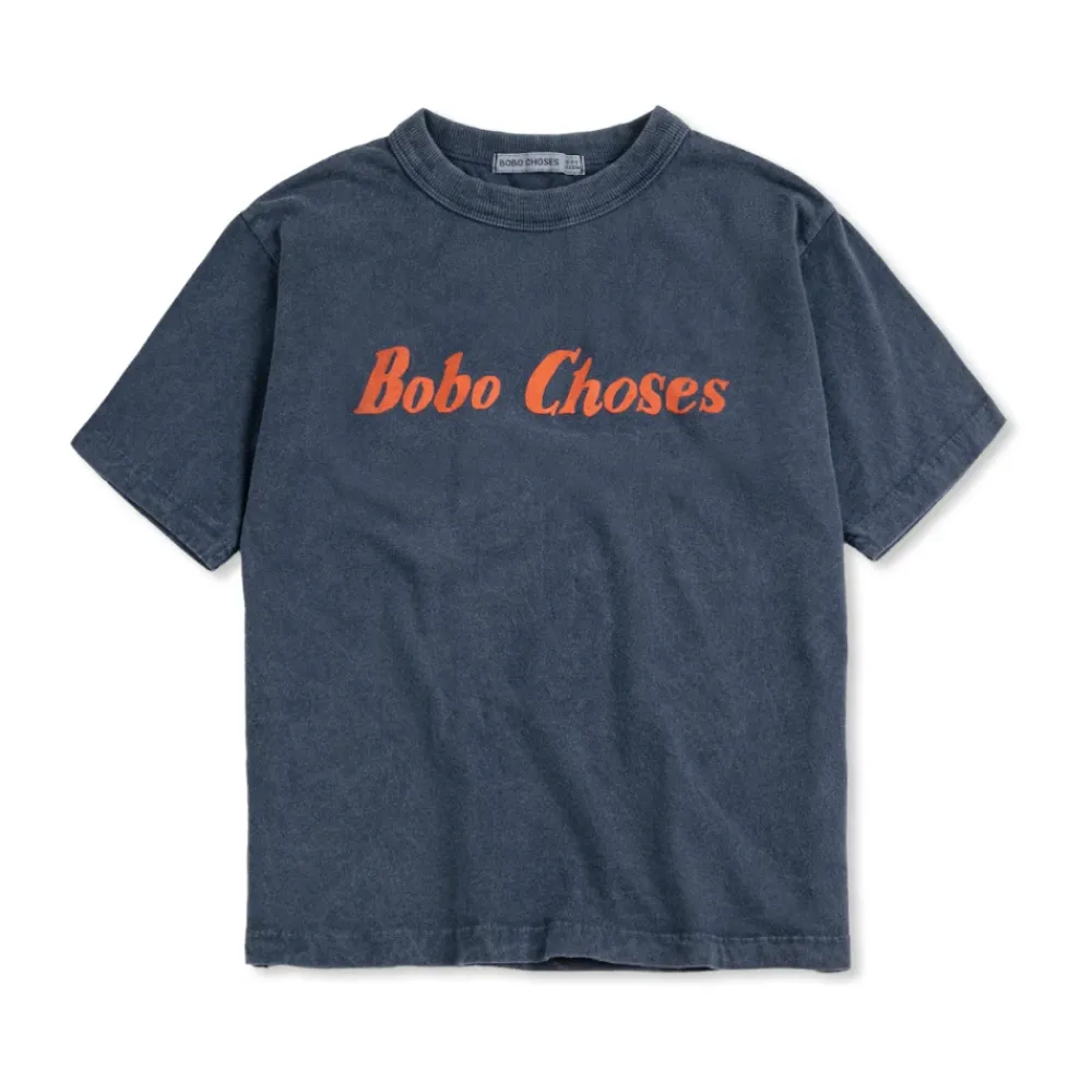 T-Shirt mit Logo-Print>Bobo Choses