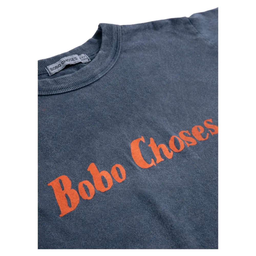 T-Shirt mit Logo-Print>Bobo Choses