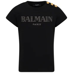 T-Shirt mit Rundhalsausschnitt>Balmain Online