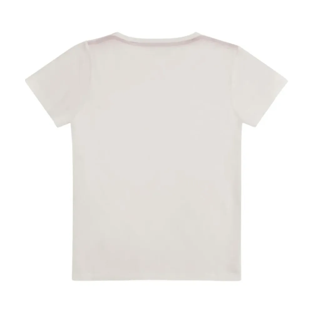 T-Shirt mit Rundhalsausschnitt und Logo>Gucci Discount