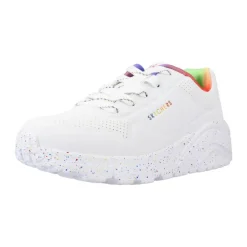 Uno Lite Rainbow Speckle Sneakers>Skechers Clearance