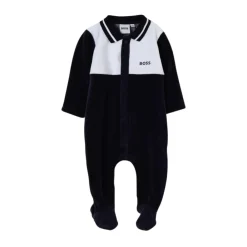 Velours Schlafanzug mit Füßen>Hugo Online