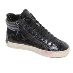Velvet Paillettes Sneakers>Crime London New