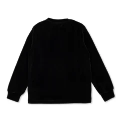 Velvet Sweatshirt mit Logo>Balmain Outlet