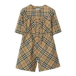 Vintage Check Kleid aus Stretch-Baumwolle>Burberry Sale