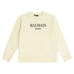 Vintage Logo Strickpullover>Balmain