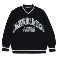 V-Neck Langarmpullover>Maison Margiela Sale
