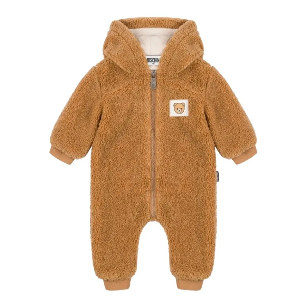 Weiche Kapuzenjacke aus Stoff>Moschino Hot