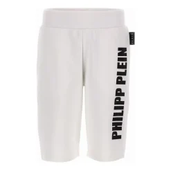 e Baumwollshorts mit Bedrucktem Logo>Philipp Plein Discount