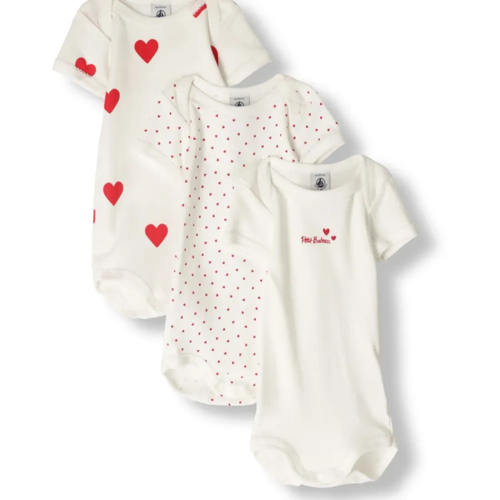 e Bodys 3er-Pack Stilvoller Komfort>Petit Bateau Clearance
