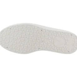 Weiße Canvas-Plateau-Sneaker><noscript><img width=