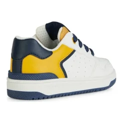 Weiße Gelbe Kindersneakers Washiba><noscript><img width=