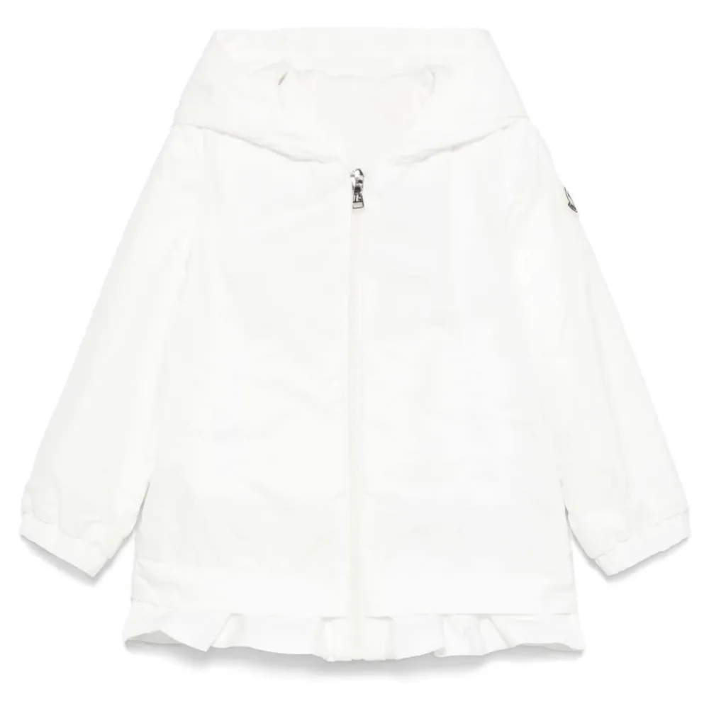 e Kapuzenjacke mit Reißverschluss und Logo-Patch>Moncler Hot