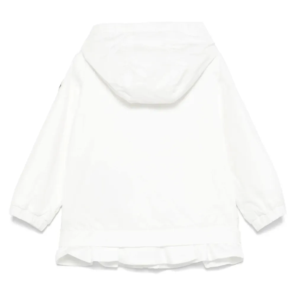 e Kapuzenjacke mit Reißverschluss und Logo-Patch>Moncler Hot