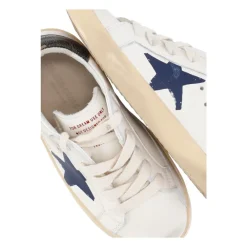 e Kinder Leder Sneakers Stern Logo><noscript><img width=