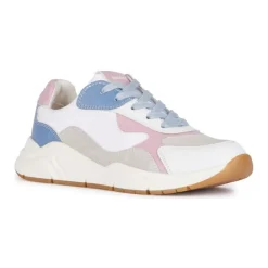 Weiße Kindersneaker für Mädchen>Geox