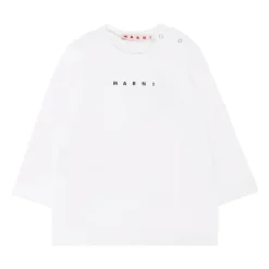 e Langarm T-Shirt mit Logo>Marni Online