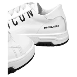 e Ledersneaker für Kinder mit Logo><noscript><img width=