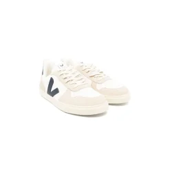 e Leder-Sneakers mit bunten Details>Veja Hot