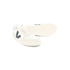 e Leder-Sneakers mit bunten Details>Veja Hot